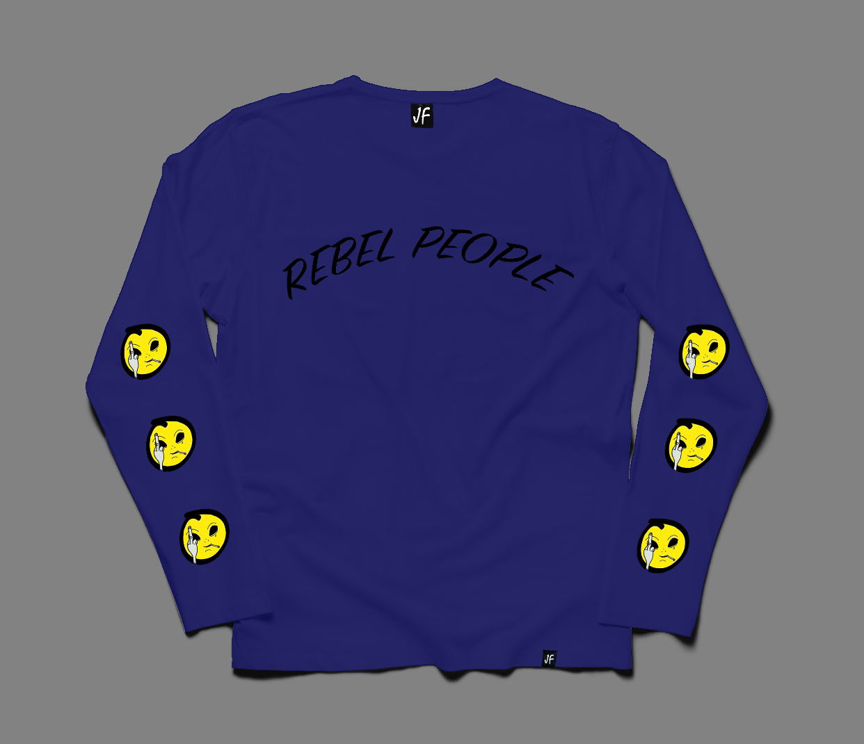 Playera manga larga Logo Rebel People